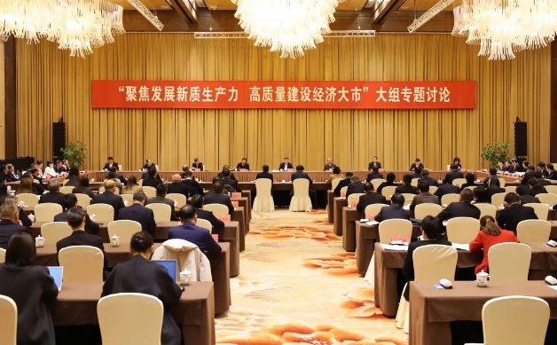 市政協(xié)開(kāi)展“聚焦發(fā)展新質(zhì)生產(chǎn)力，高質(zhì)量建設(shè)經(jīng)濟(jì)大市”大組專(zhuān)題討論