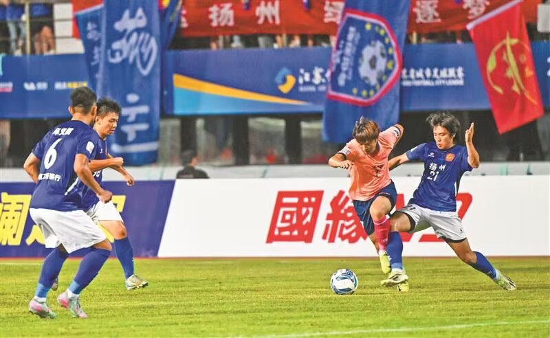 無錫客場戰(zhàn)勝揚州全取三分