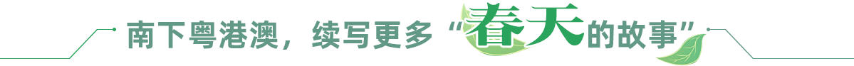 南下粵港澳，續(xù)寫更多“春天的故事”